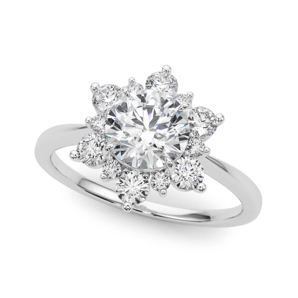 HALO ENGAGEMENT RING - Blackbox Jewellers