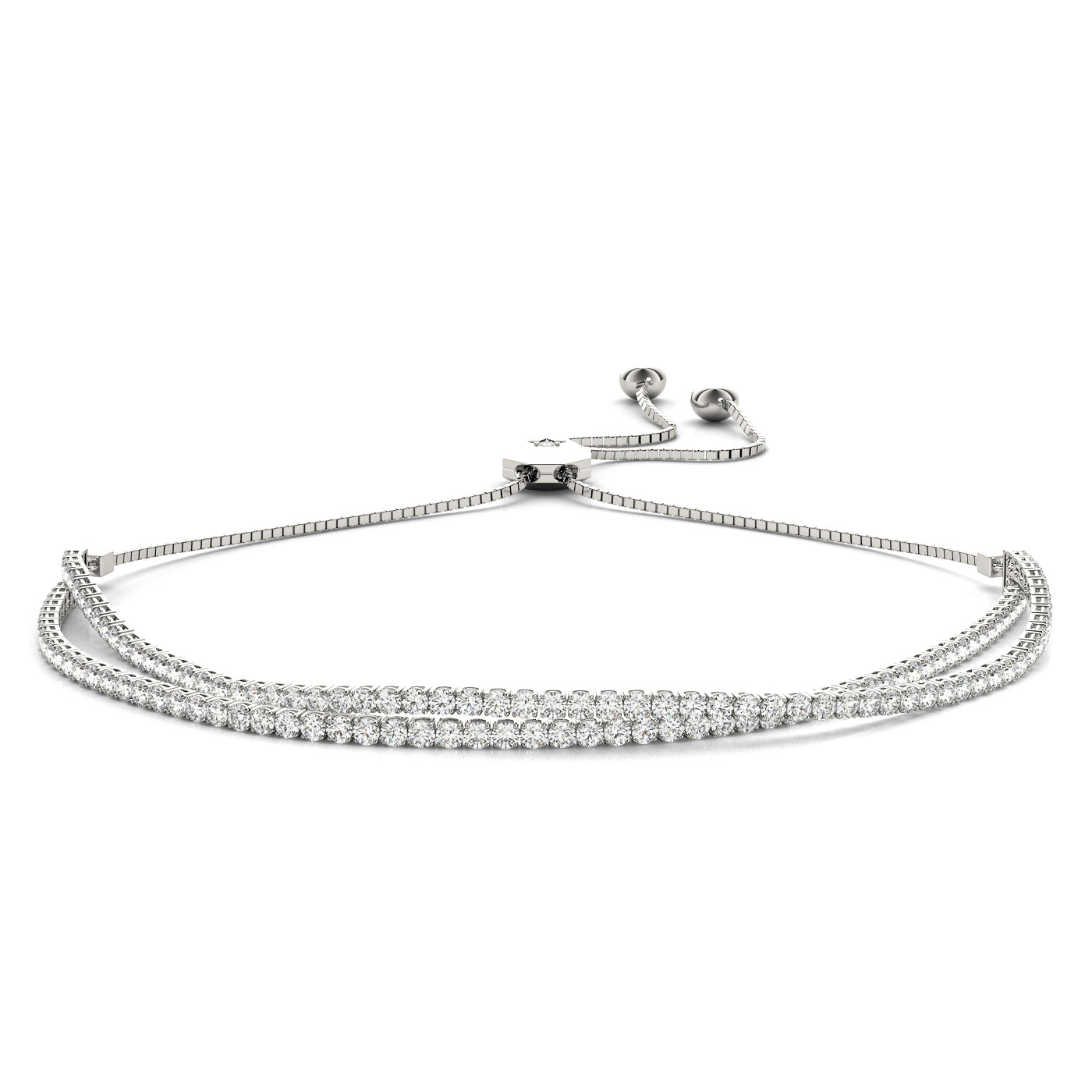 Tennis Bracelets for Women White Gold Plated Diamond AAA+ Cubic Zirconia CZ  Dainty Classic Adjustable Slider Bracelet Silver Fashion Jewelry Wedding  Gift (2PCS White Gold) : Amazon.ca: Clothing, Shoes & Accessories